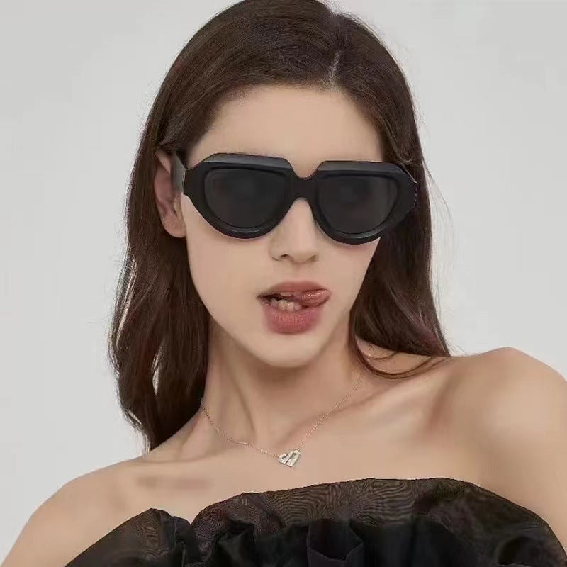 Men's Irregular High Sense Hip Hop Sun Glasses