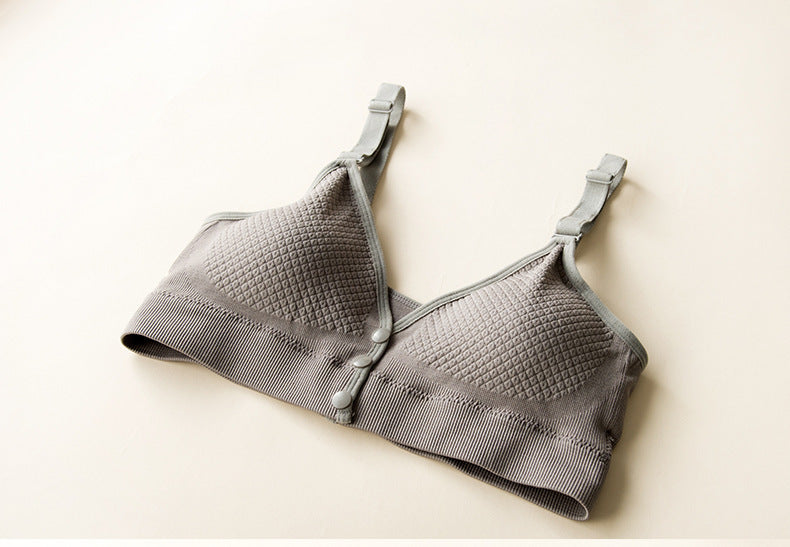 Nursing Bra Front Closure Breastfeeding Push Up Maternity Underwear - BabynBeauty
