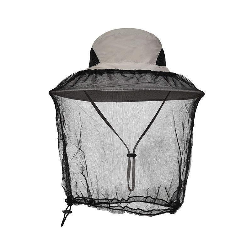 Outdoor Sun Protection Hat Large Brim Sun Protection Mesh