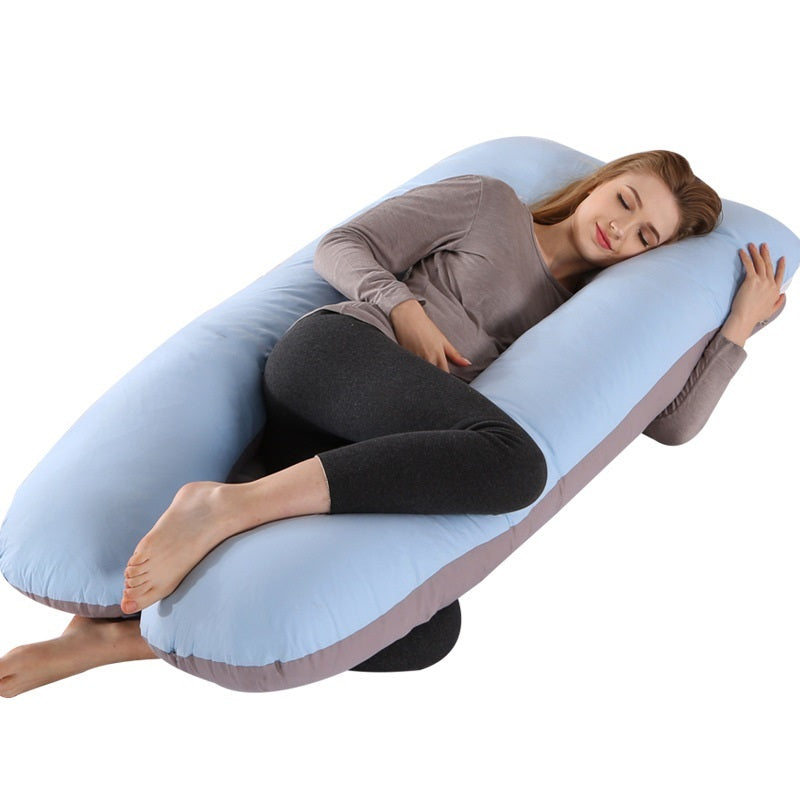 U-shaped Pillow For Pregnant Women Multifunctional Side Pillow, Detachable And Washable Nursing Pillow