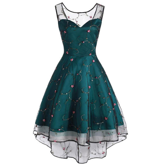 Embroidered flower dress - BabynBeauty