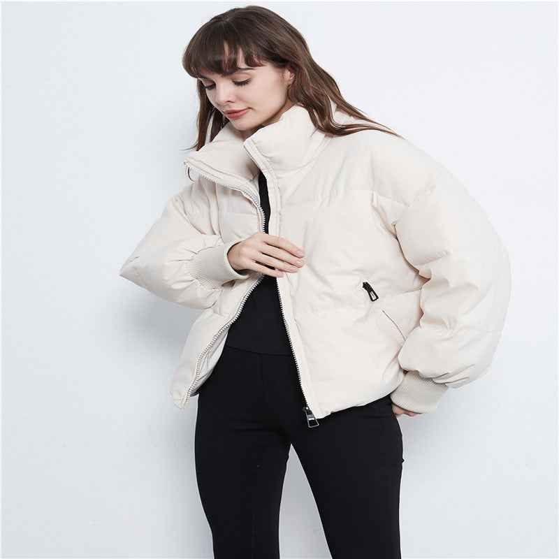Autumn and Winter Casual Loose Bread Coat Cotton Jacket