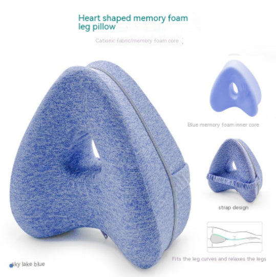 Heart-shaped Memory Foam Leg Pillow Contour Legacy Leg Pillow