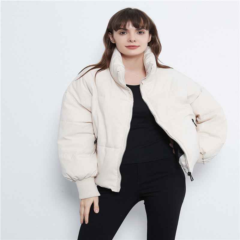 Autumn and Winter Casual Loose Bread Coat Cotton Jacket