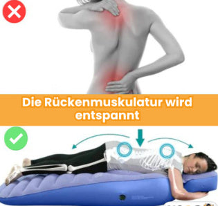 Inflatable Maternity Mattress Lying Pad Sleeping Pillow Inflatable Mattress Surface Flocking Inflatable Lying Pad