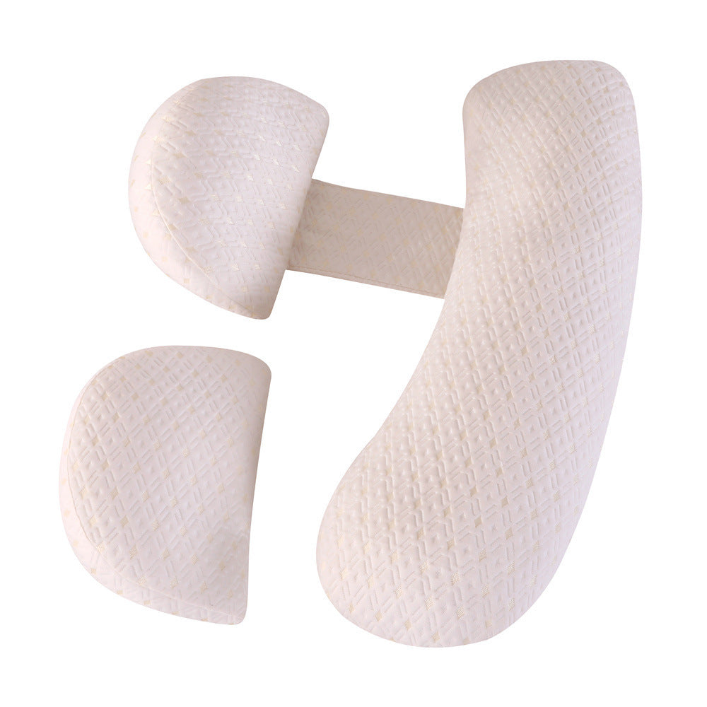 Maternity Pillow Waist Support Pillow Multi-functional U-shape Pillow Pregnancy Belly Support Pillow Nursing Cushion