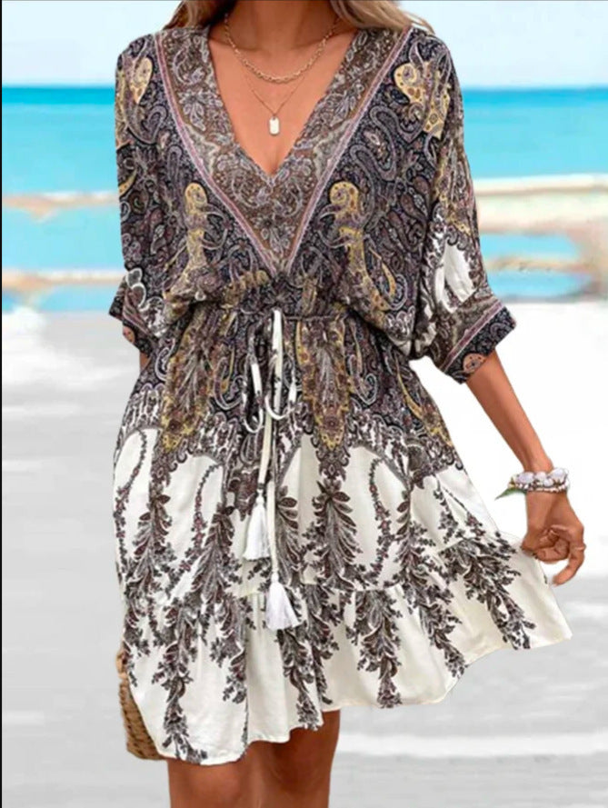 Women's Holiday Ethnic Style Dress