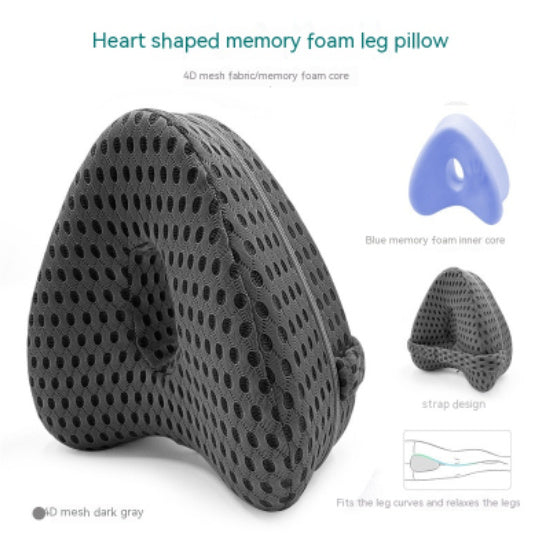 Heart-shaped Memory Foam Leg Pillow Contour Legacy Leg Pillow
