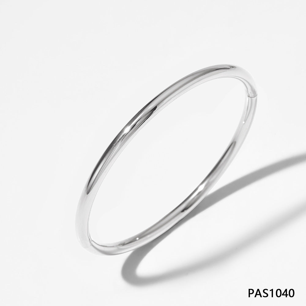 Stainless Steel Bracelet Electroplating Simple Style - BabynBeauty