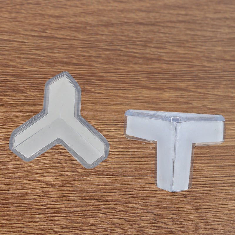 Three-dimensional Children's Safety Products Transparent Bumper Angle