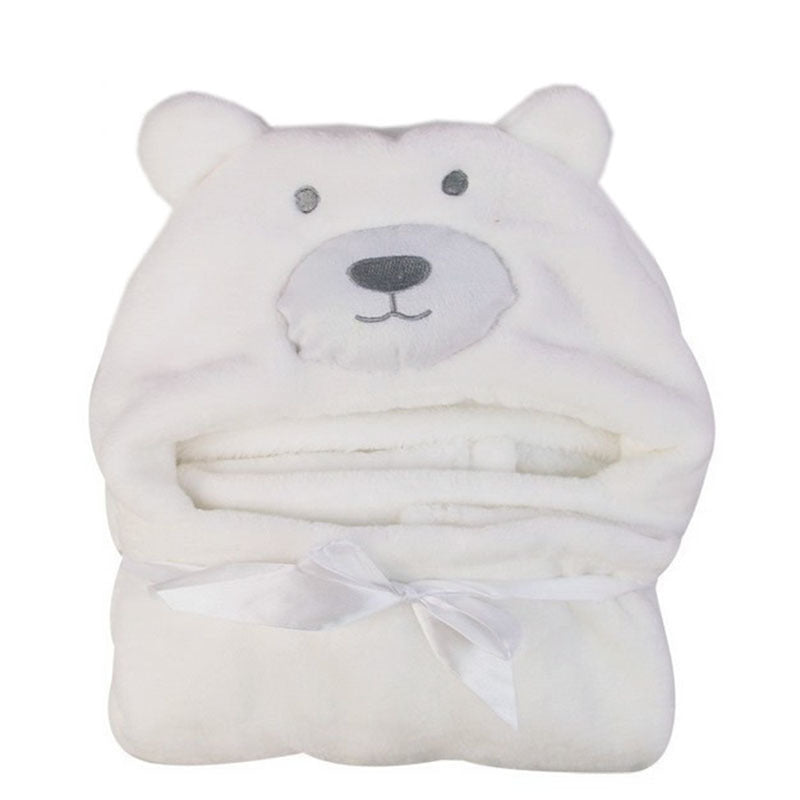 Baby Hooded Bath Towel Children's Blanket Soft And Comfortable