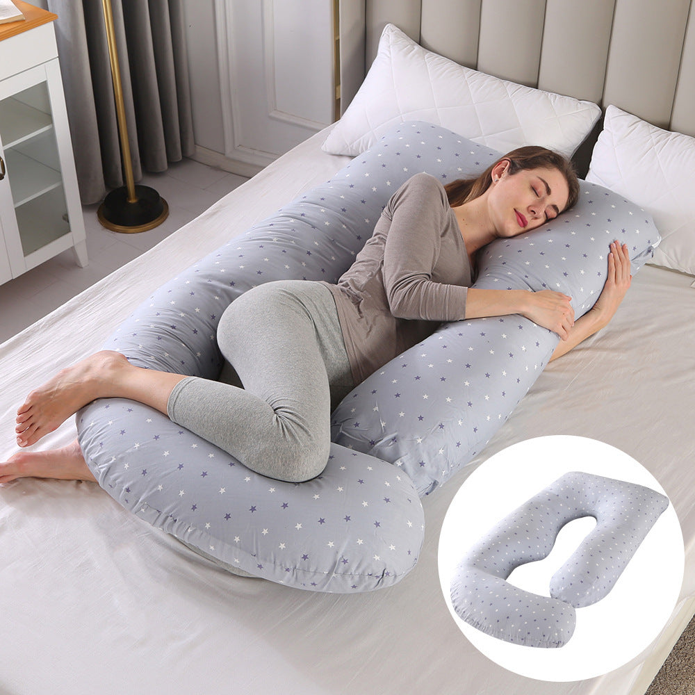 Maternity Pillow Waist Support Side Sleeping Slope Pillow J-type