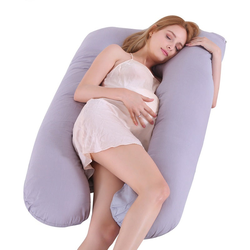 U-shaped Pillow For Pregnant Women Multifunctional Side Pillow, Detachable And Washable Nursing Pillow