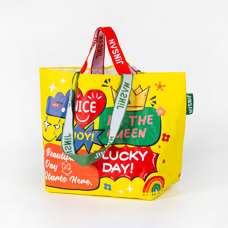 Plastic Eco-friendly Waterproof Supermarket Shopping Bags