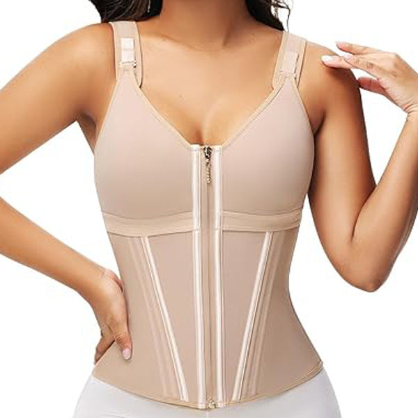 Women's Belly Tuck Shapewear Three-breasted Vest Top - BabynBeauty