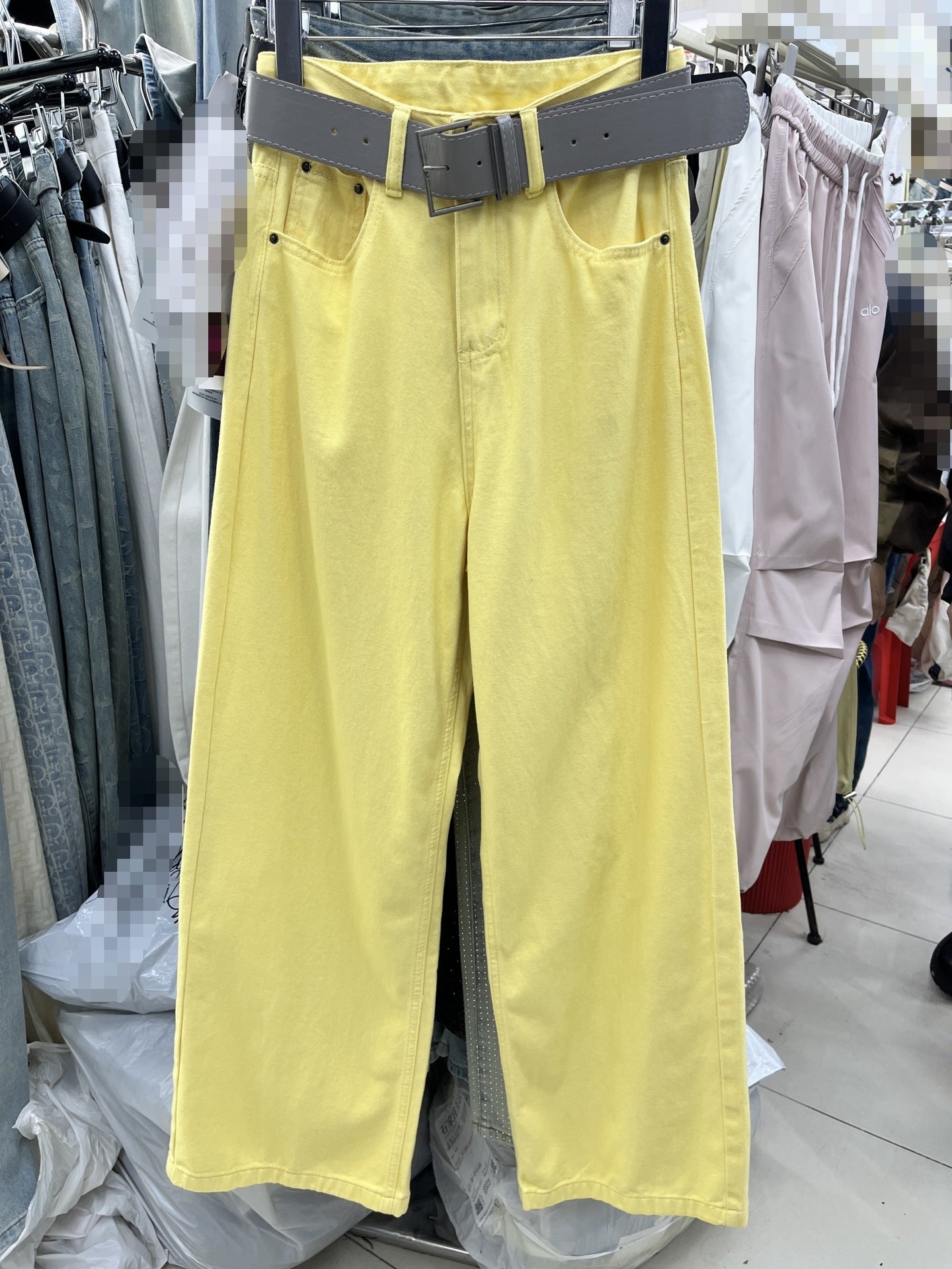 High Waist Wide Leg Jeans Slimming And Straight
