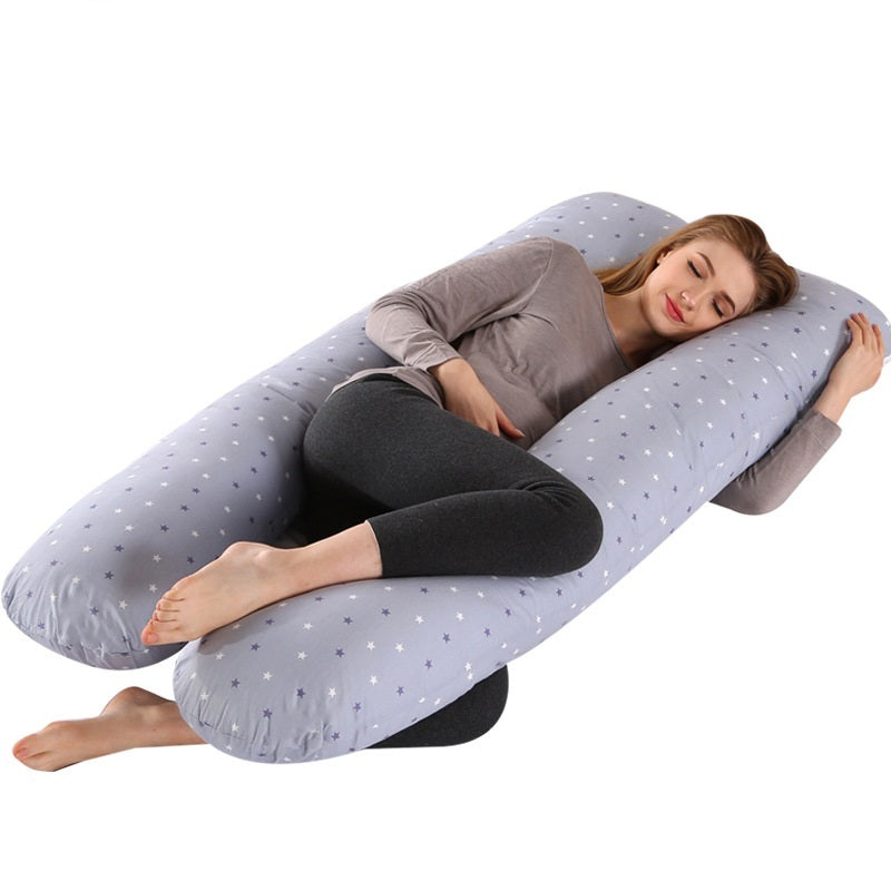 U-shaped Pillow For Pregnant Women Multifunctional Side Pillow, Detachable And Washable Nursing Pillow