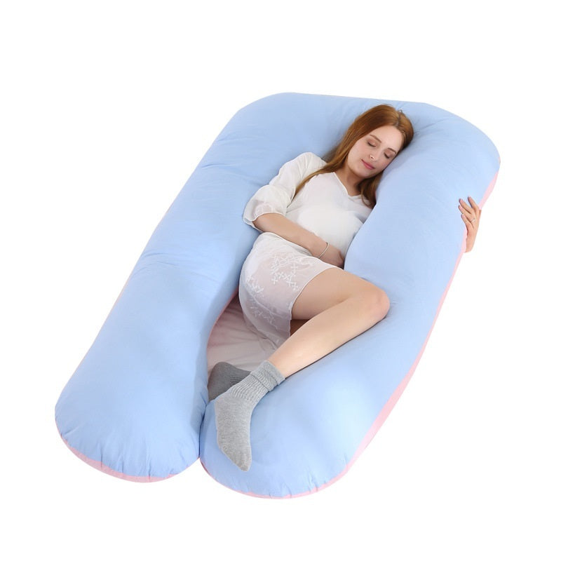 U-shaped Pillow For Pregnant Women Multifunctional Side Pillow, Detachable And Washable Nursing Pillow