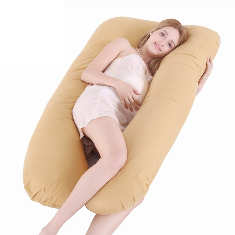 U-shaped Pillow For Pregnant Women Multifunctional Side Pillow, Detachable And Washable Nursing Pillow