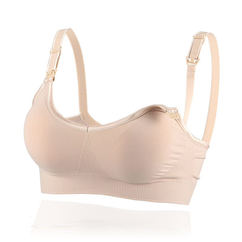 Seamless Nursing Bra Maternity Nursing - BabynBeauty