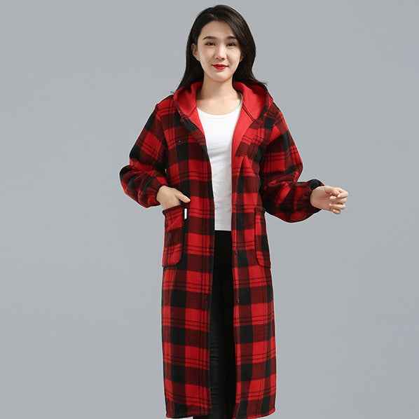 Lengthened Winter Warm Overclothes Men And Women