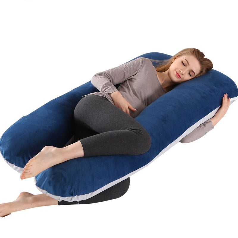 U-shaped Pillow For Pregnant Women Multifunctional Side Pillow, Detachable And Washable Nursing Pillow