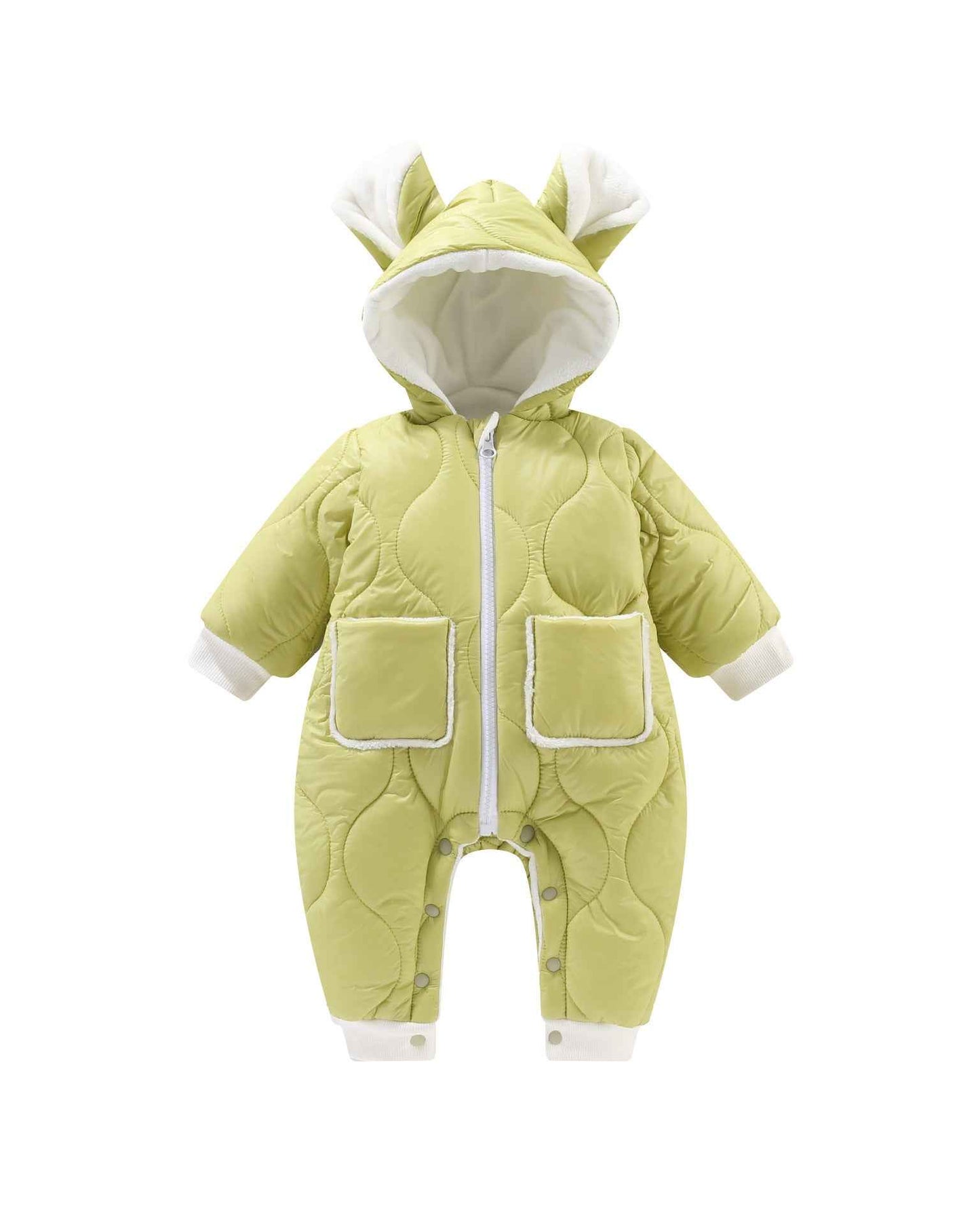 Children's Winter Climbing Clothes With Hooded Insulation