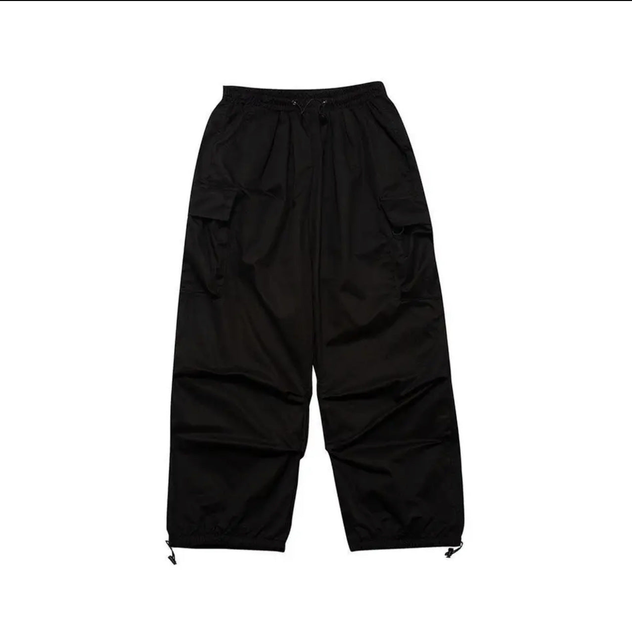 Multi-pocket Adjustable Drawstring Casual Loose Trousers Men And Women