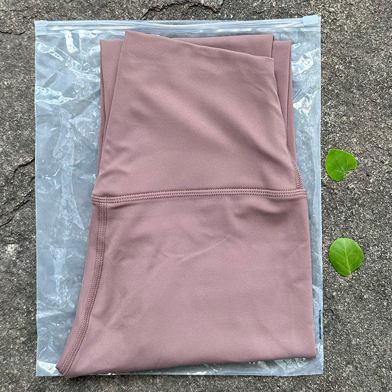 Casual Simple No Embarrassment Line Yoga Pants