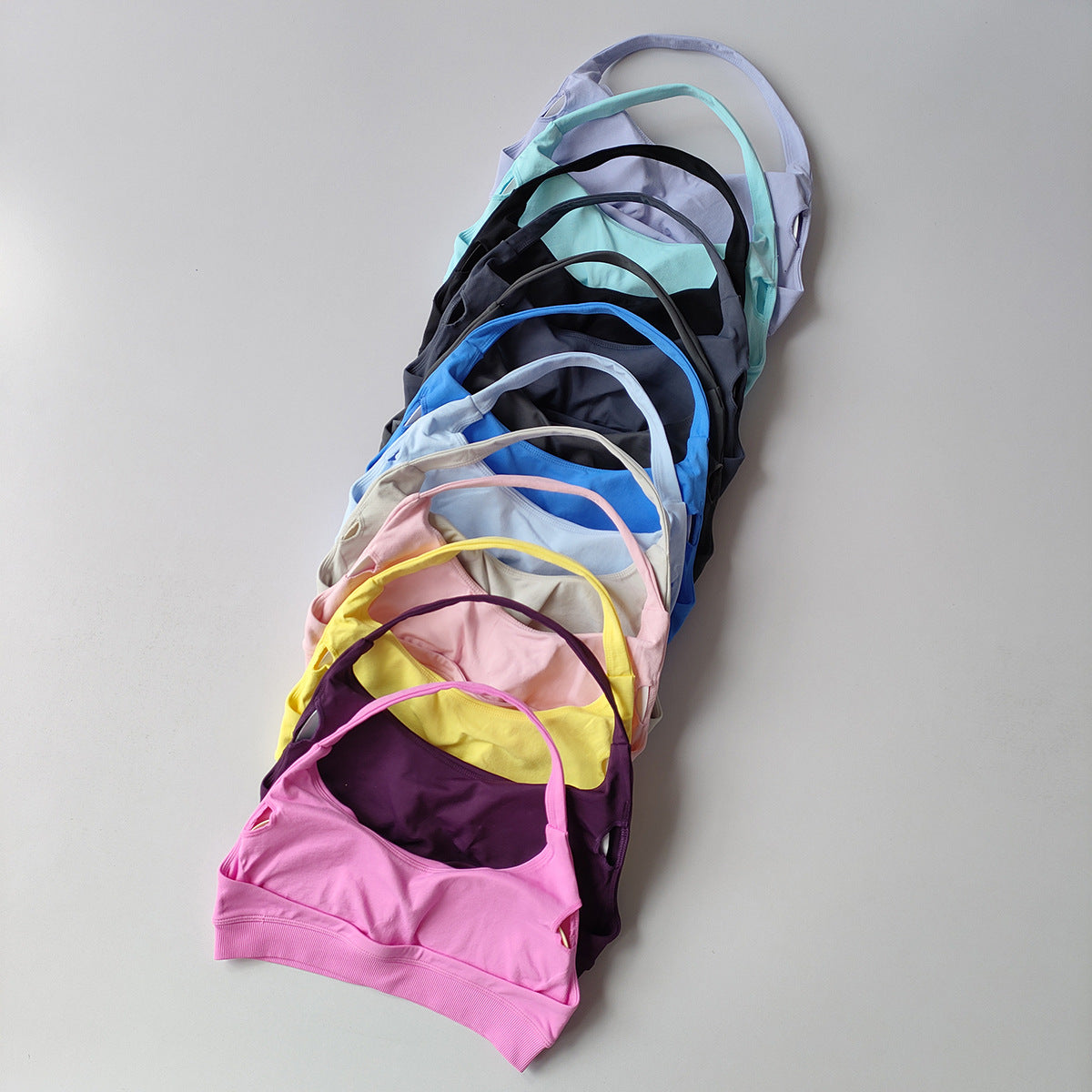 Neck-hanging Underwear High Elastic Sports Bra - BabynBeauty