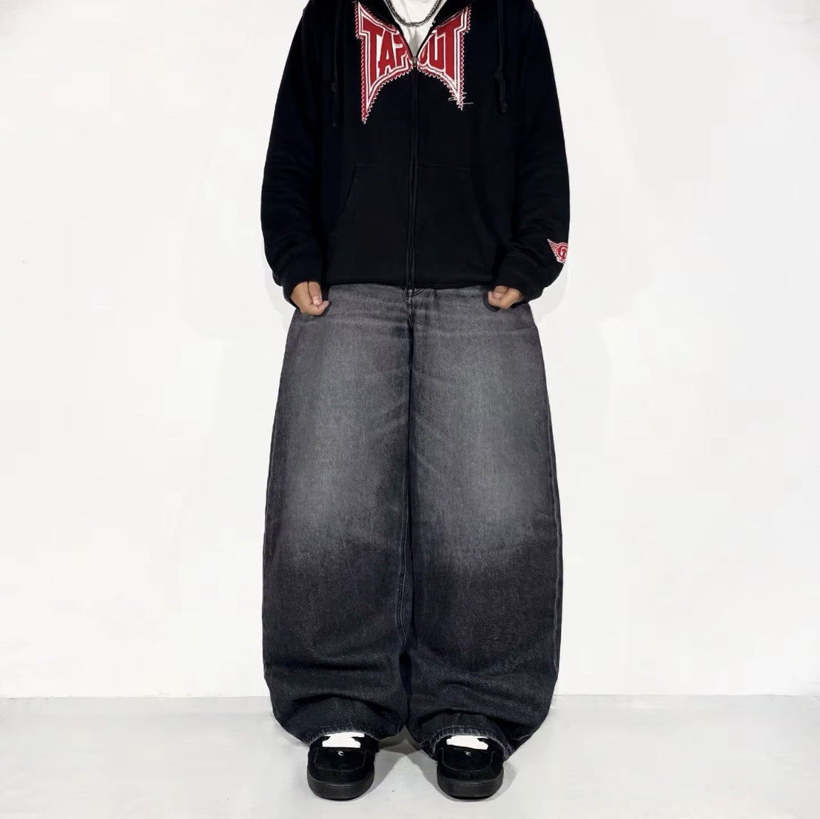 Retro Loose Men's And Women's Casual Trousers