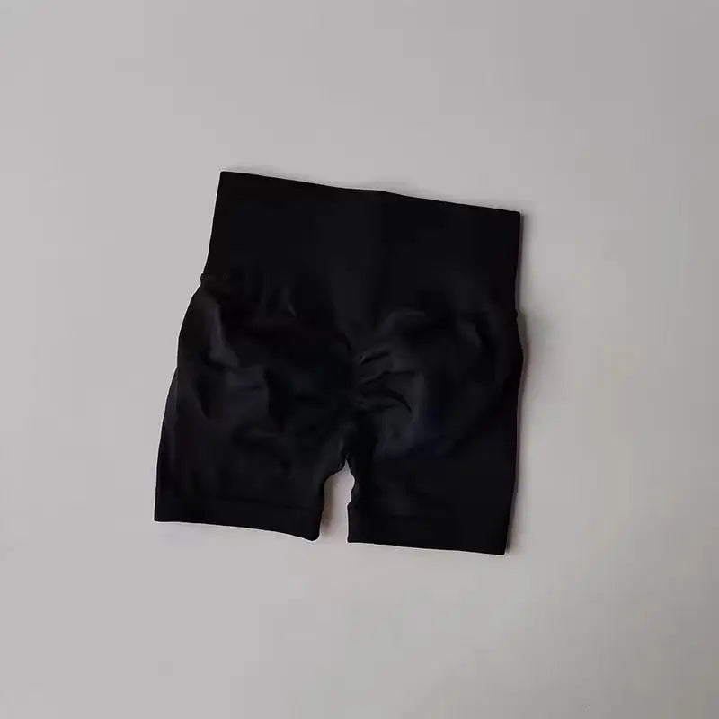 Women's High-Waist Breathable Yoga Shorts for Summer Running Short Tights Leggings Cycling Workout Gym Shorts Sports Shorts