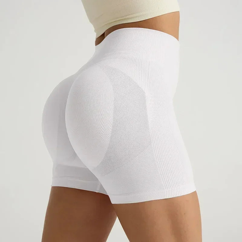 High Waist Women's Yoga Shorts Push Up Fitness Leggings Gym Shorts Women Running Sport Shorts  Workout Pants Bike Short Summer