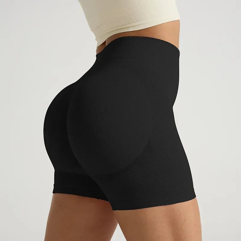 High Waist Women's Yoga Shorts Push Up Fitness Leggings Gym Shorts Women Running Sport Shorts  Workout Pants Bike Short Summer