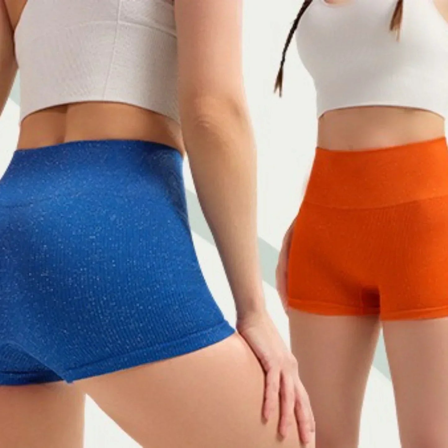 High Waist Women's Yoga Shorts Push Up Fitness Leggings Gym Shorts Women Running Sport Shorts  Workout Pants Bike Short Summer
