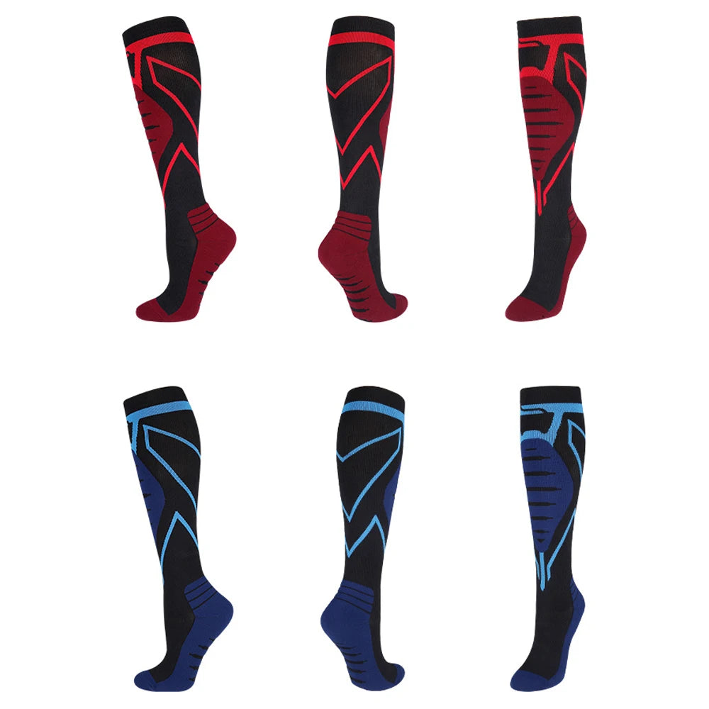 1 Pair Sports Calf Compression Sleeves Running Leg Compression Sleeve 20-30mmHg Compression Socks for Shin Splint for Men Women