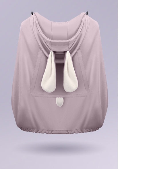 Baby Carrier Cover Hooded Stretchy Cloak Multifunctional Baby Cartoon Cloak Wrap Sling Windproof Newborn Stroller Blanket Cover