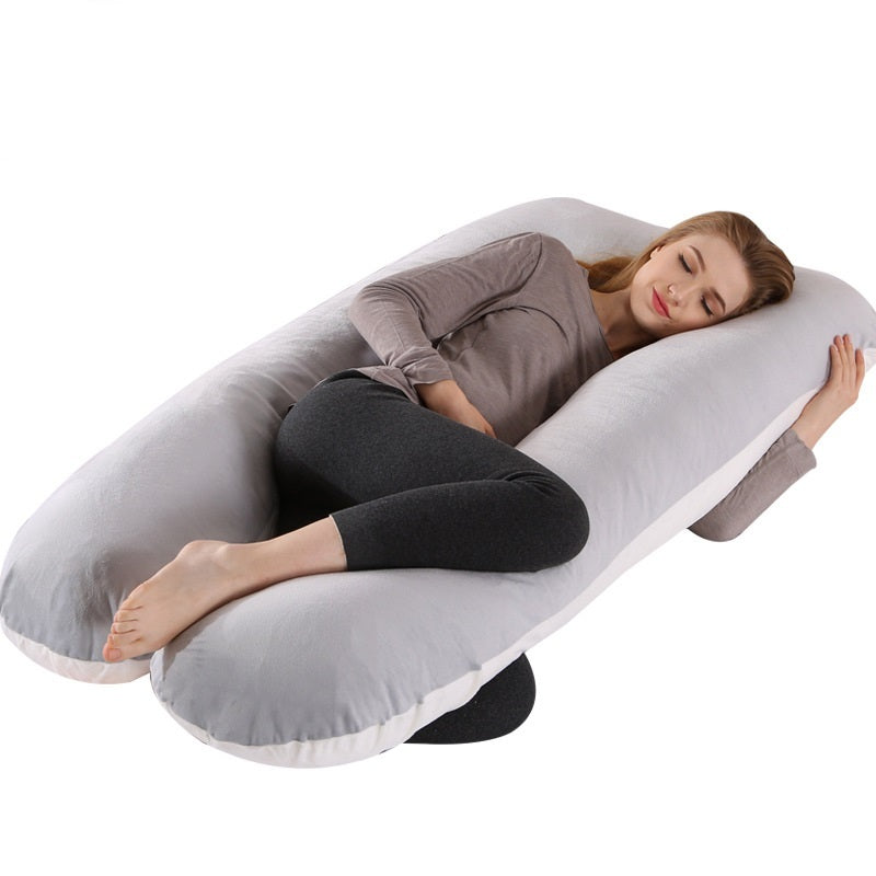 U-shaped Pillow For Pregnant Women Multifunctional Side Pillow, Detachable And Washable Nursing Pillow
