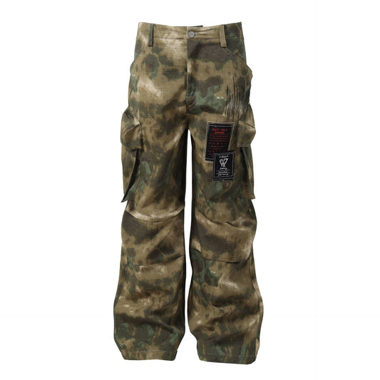Camouflage Workwear Pocket Casual Trousers - BabynBeauty