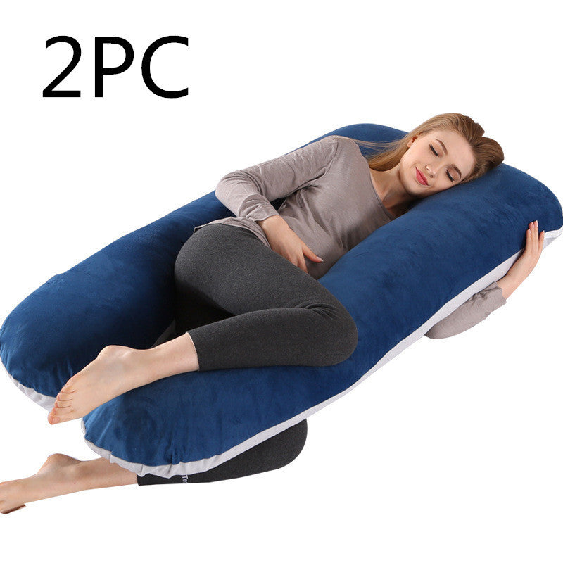 U-shaped Pillow For Pregnant Women Multifunctional Side Pillow, Detachable And Washable Nursing Pillow
