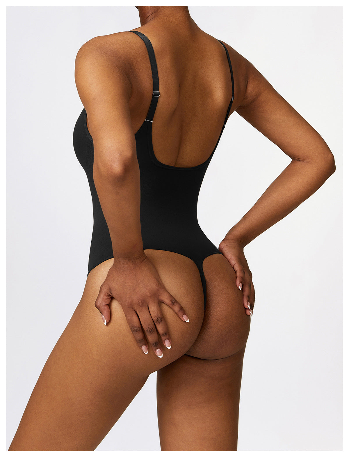 Casual Beautiful Back Basic Tight Jumpsuit