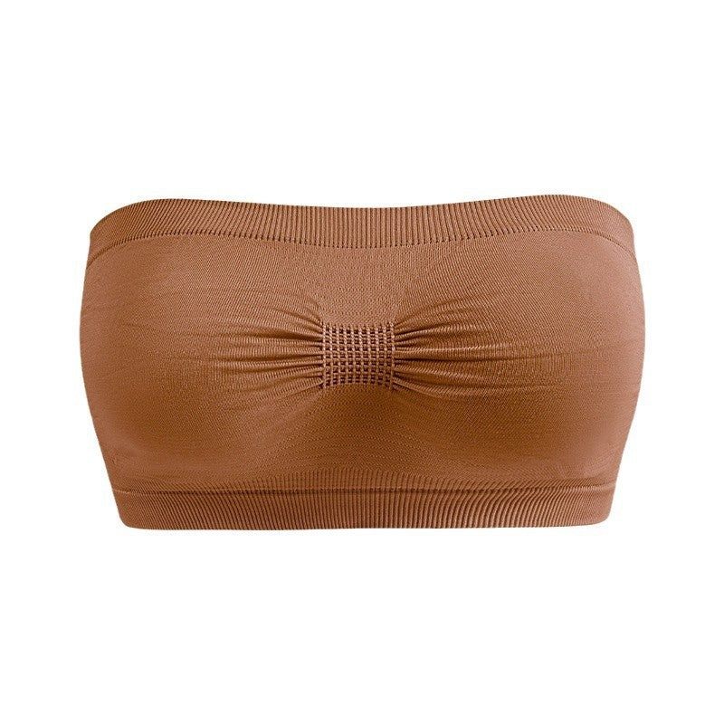 Tube Top Strapless Underwear Women's Breathable Strapless Bra And Undershirt - BabynBeauty