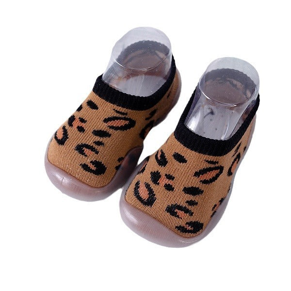 Mesh Breathable Stripes Soft Bottom Floor Shoes Infant Indoor Toddler