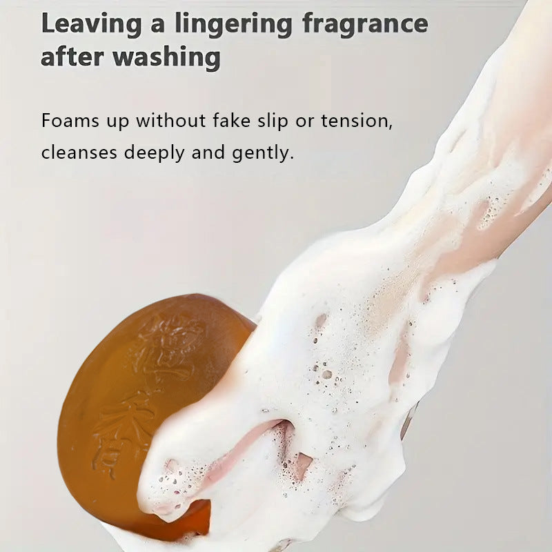 Men And Women Clean Universal For Entire Body Moisturizing Sandalwood Soap