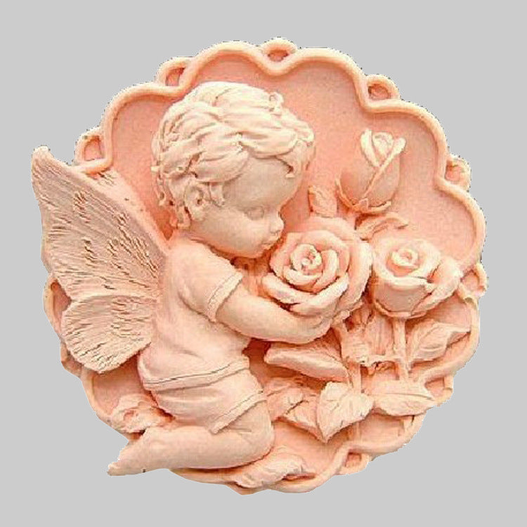 Soap Mouldhandmade Soap Moldsilicone Moldperfumed Soap Mouldsilicone Soap MoldROSEANGEL Silicone Mold