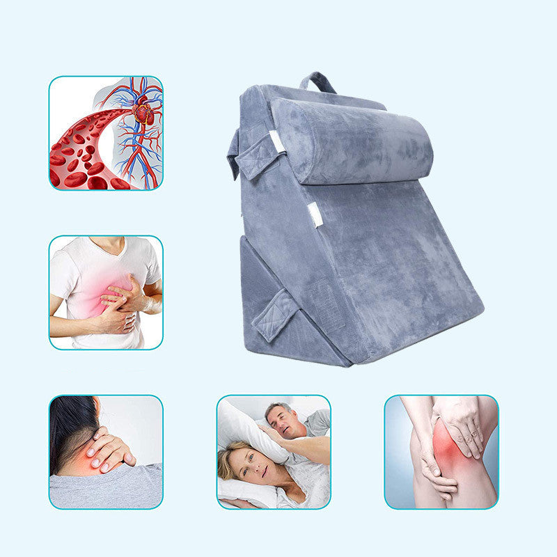 Multifunctional Triangular Wedge Pillow Nursing Pad Waist Cushion