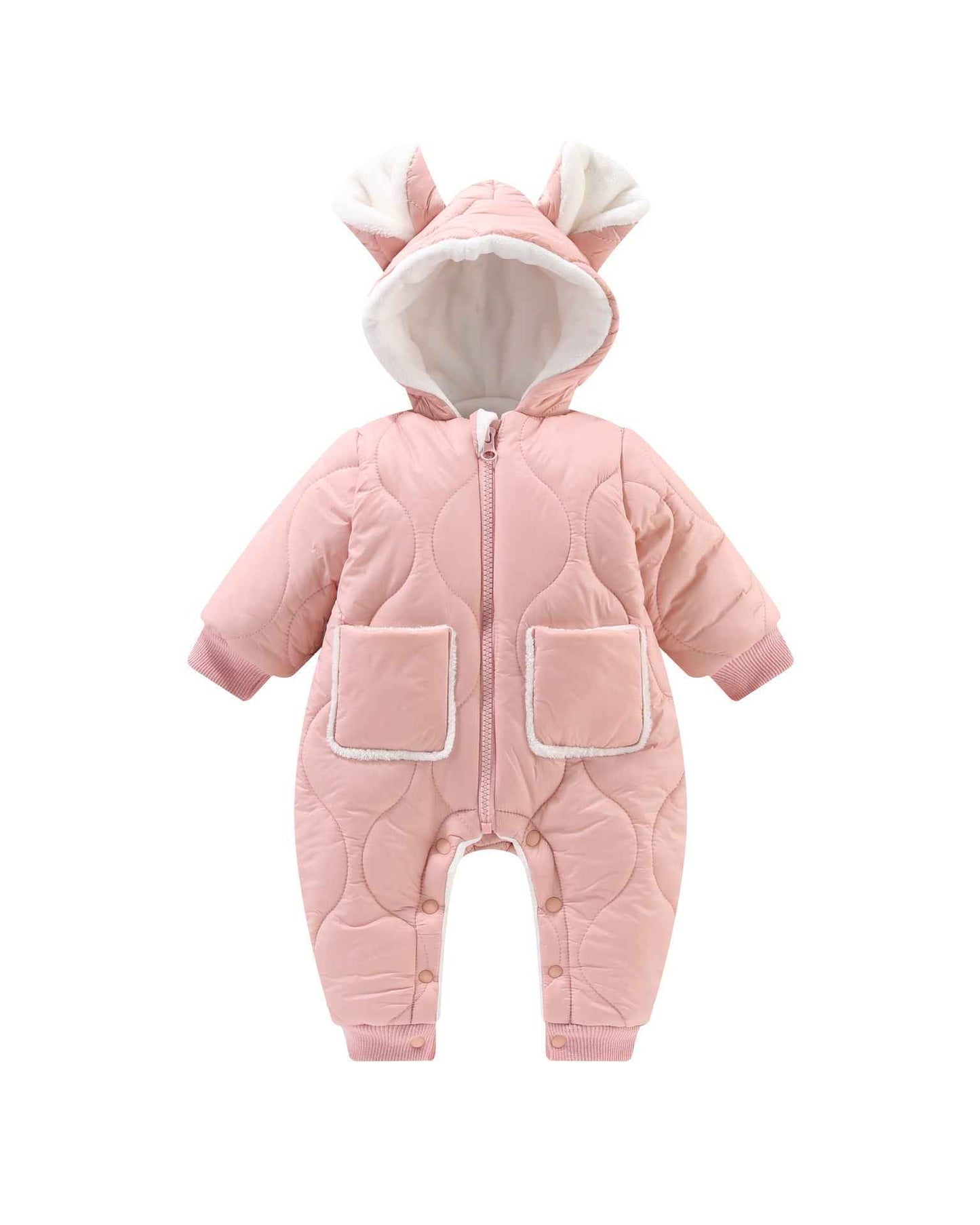 Children's Winter Climbing Clothes With Hooded Insulation