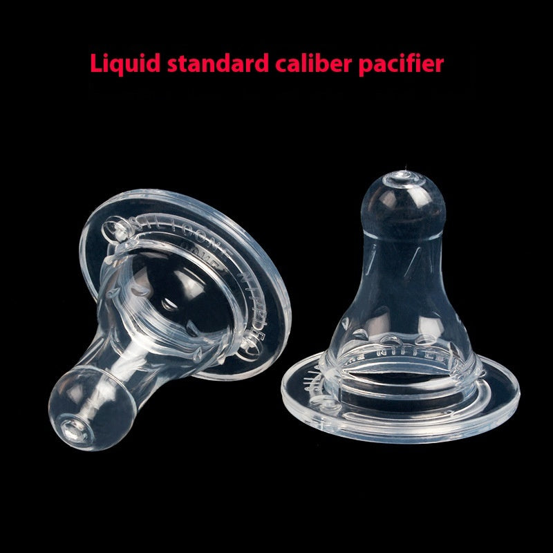 Liquid Silicone Baby Nipple Soft Simulation Feeding