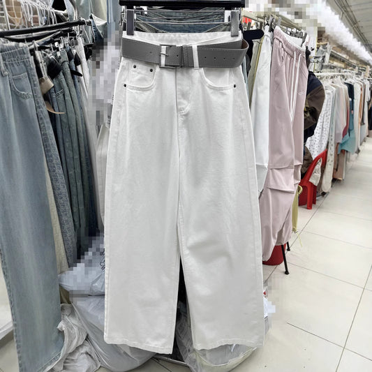 High Waist Wide Leg Jeans Slimming And Straight