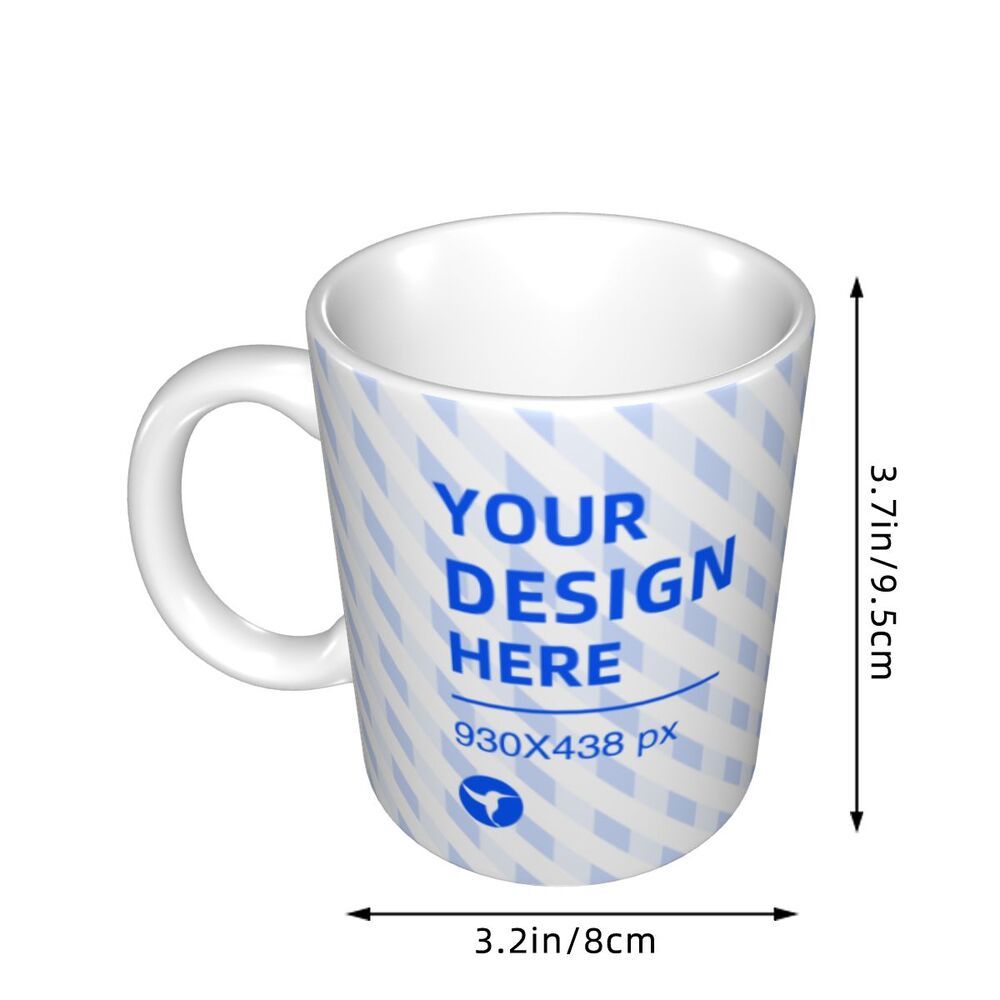 Eco-friendly Ceramic Comfort Handle Coffee Mug